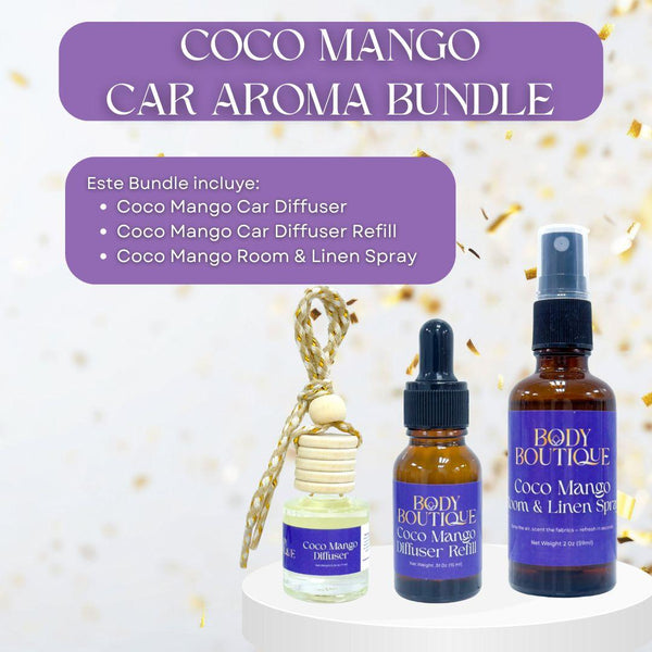 Coco Mango Car Aroma Bundle