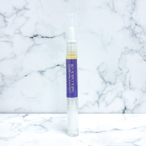 Cabernet Sauvignon Nail & Cuticle Oil | Aceite de Uñas y Cutículas de Cabernet Sauvignon